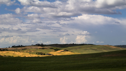 Obraz premium Landscape Tuscany in Spring Italy