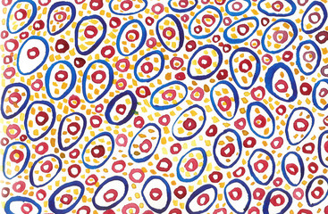 Hand drawn watercolor abstract background