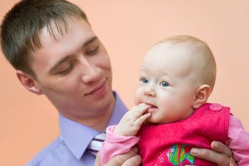 dad and his baby