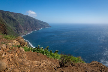 Obraz premium Ponta do Pargo in Madeira island, Portugal