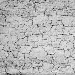 Cracked concrete wall background