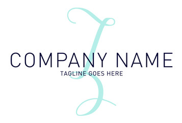 Obraz premium Classy Modern Sophisticated Bold Letter Z Logo 