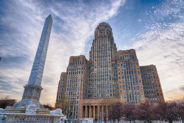 Fotobehang Buffalo City Building, New York © pabrady63