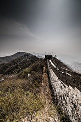 Chineschische Mauer an einem schönen Tag