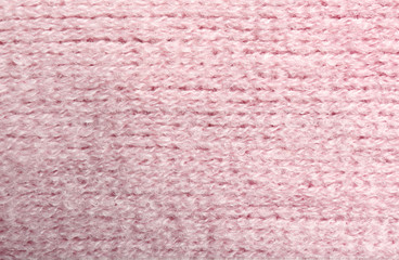 Knitted fabric texture, closeup