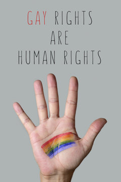 text gay rights are human rights