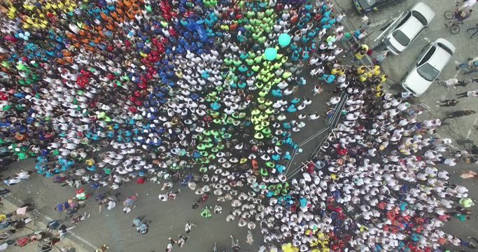 Holiday, day of Run. Kiev.