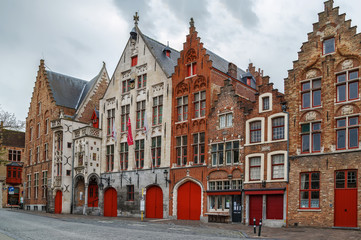 Fototapeta premium Street in Bruges, Belgium