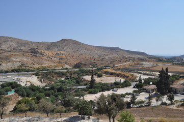 Fototapeta na wymiar Choirokoitia. The Neolithic settlement of Choirokoitia