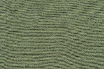 Khaki striped seamless fabric. Close up