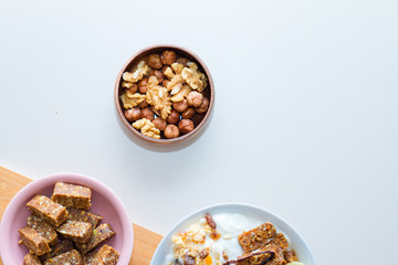 Healthy Eating with Date Palm, Grape, Kiwi