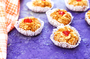 oriental Algerian sweet cookies( mchawak   named in arabic )