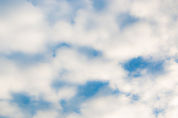 blue sky with cloud background.