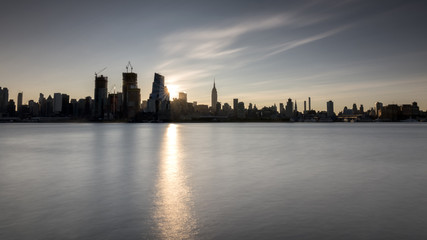 Fototapeta na wymiar New York City Skyline with Empire State building