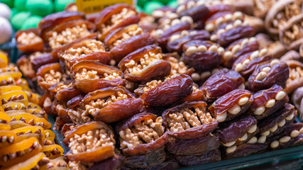 Stuffed Dates Fruits With Nuts