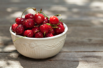 Fresh summer berries. Cherry
