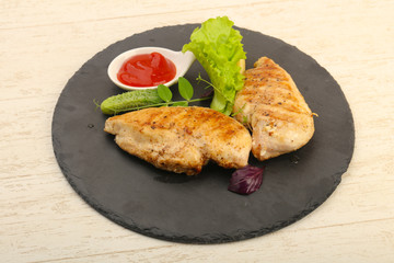 Roasted chicken breast