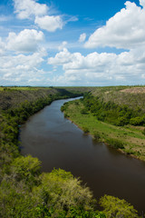 Fototapeta na wymiar Chavon River in La Romana, Dominican Republic