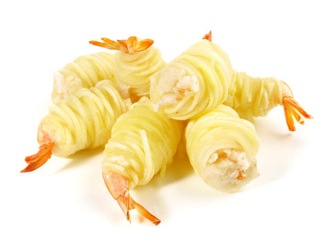 Garnelen - Kartoffelh&uuml;lle