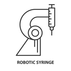 Syringe for Robotic surgery
