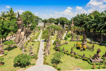 Fototapeta na wymiar Buddha Park. Vientiane. Laos.
