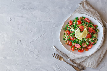 Tabbouleh (Tabouli) salad