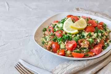 Tabbouleh (Tabouli) salad