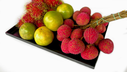 Fruit, Rambutan, Papaya, Citrus Fruit, Coconut
