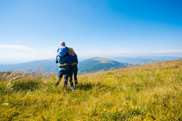 Obraz premium Beautiful view in mountains