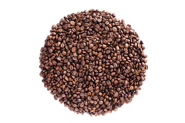 Coffee beans background