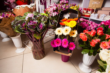 Bunches of flowers for sale