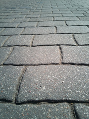 Grey brick road, vertical background, wallpaper, poster