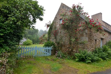 Maison typique bretonne