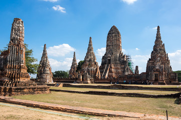  Ruins of the old city of Ayutthaya, Thailand