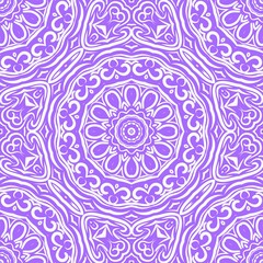 Modern floral vector ornaments. Decorative flower mandala. vector illustration.