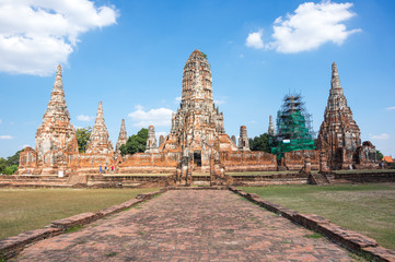 Fototapeta premium Ruins of the old city of Ayutthaya, Thailand