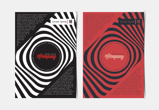 Retro Flyer Layout