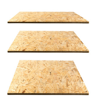 Chipboard Osb Panel Isolated