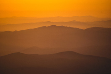 Rolling Hills Sunset