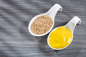 Mustard and seed - Sinapis alba