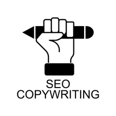 seo copywriting icon. Element of seo and development icon with name for mobile concept and web apps. Detailed seo copywriting icon can be used for web and mobile