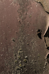 texture of damaged black metal surface, abstract background