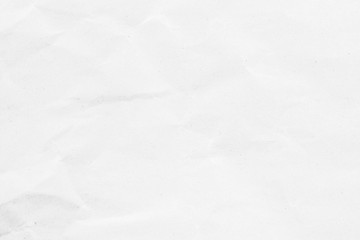 Natural recycled paper or paperwork closeup of wrinkle texture shiny work sheet. Have art light tone white adorn.