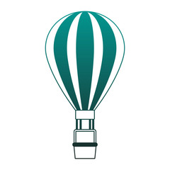 Fototapeta premium Hot air balloon vector illustration graphic design