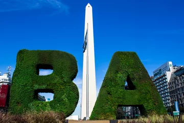 Tuinposter De monoliet van Buenos Aires. © Chase