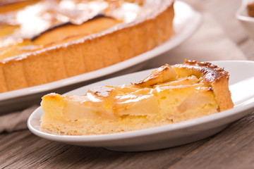 Tarte normande.