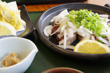 枕崎で最も有名なカツオ料理