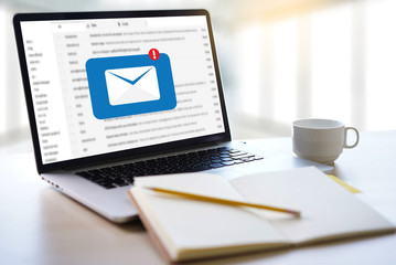 Mail Communication Connection message to mailing contacts phone Global Letters Concept