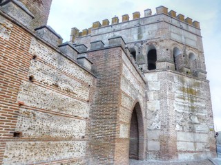 Madrigal de las Altas Torres. Historical village of  Avila,Spain