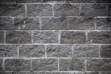 A close-up gray wall